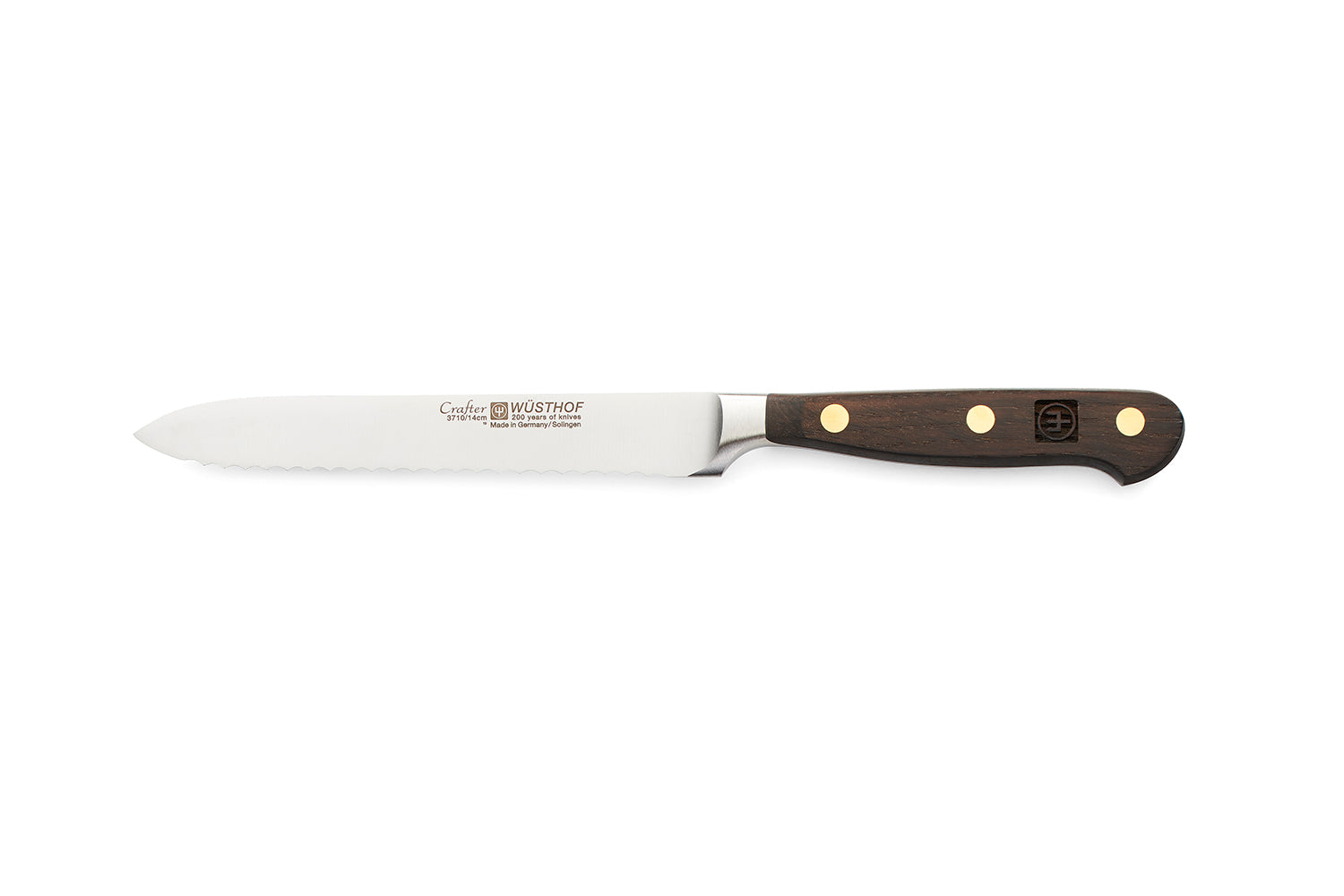 Wusthof Crafter 5-Inch Serrated Utility Knife Online