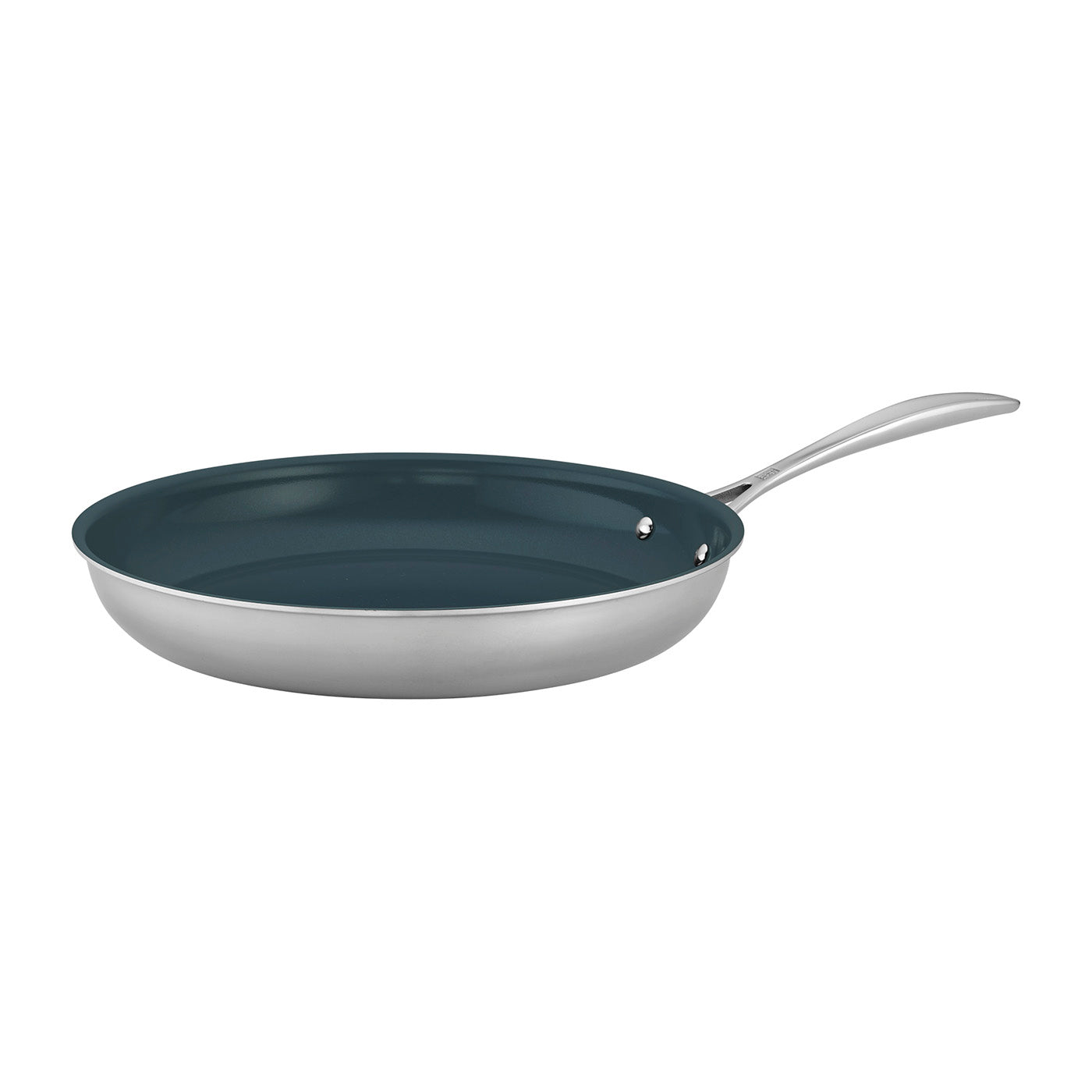 Zwilling Clad CFX 12″ Stainless Steel Ceramic Nonstick Fry Pan Online now