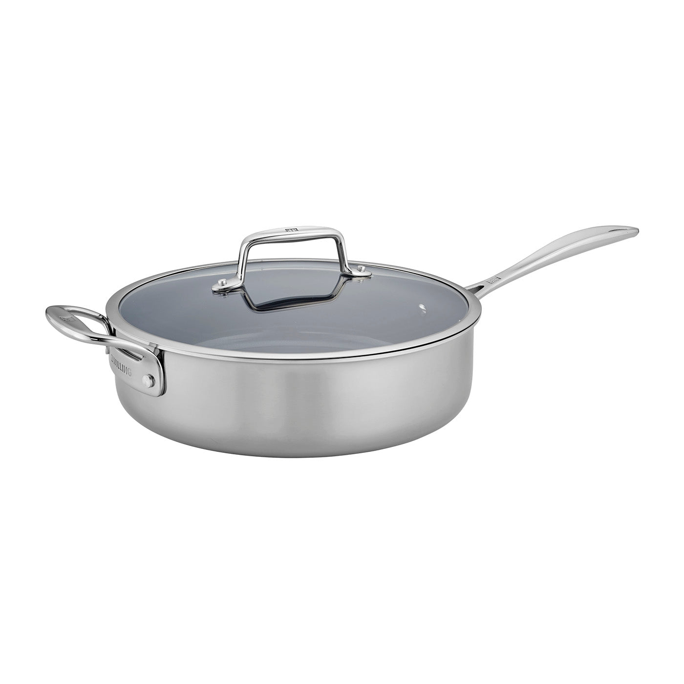 Zwilling Clad CFX 5-qt Stainless Steel Ceramic Nonstick Saute Pan on Sale