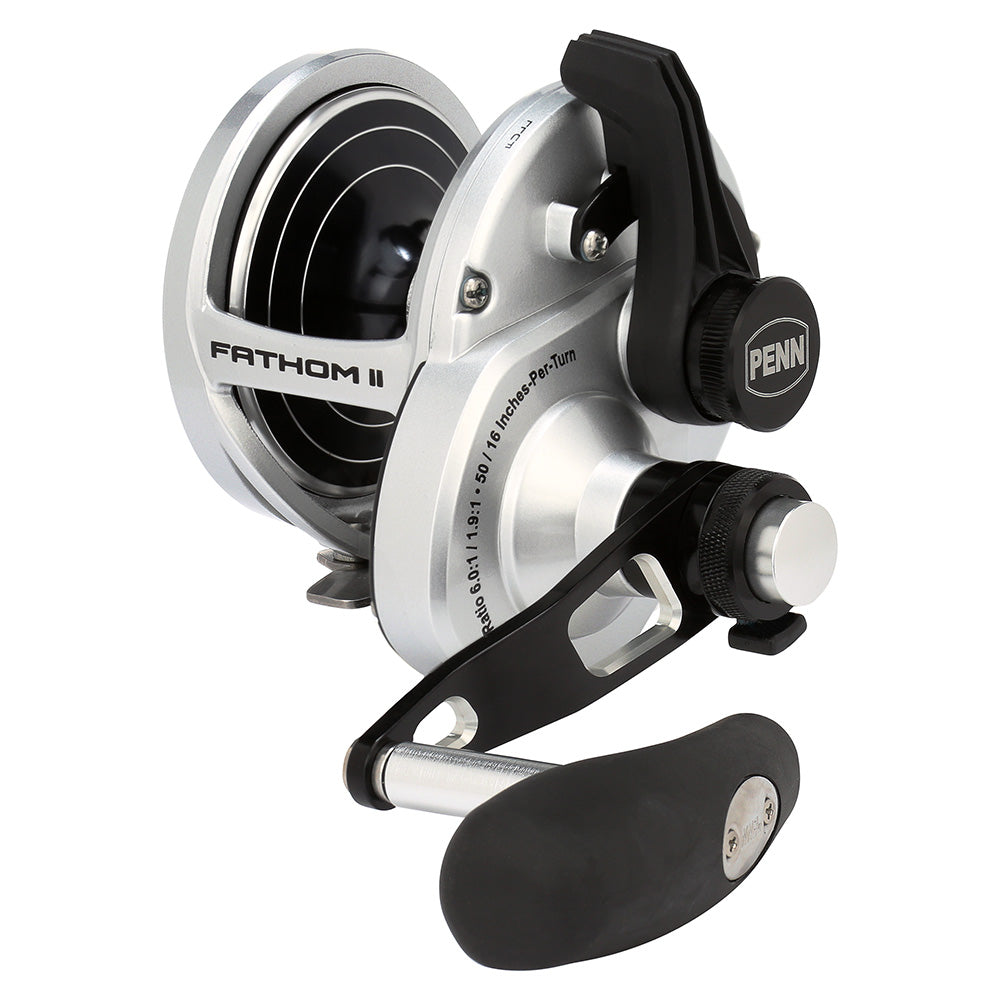 PENN Fathom II Lever Drag 2 Speed 40NLD2LH Left Hand Reel FTHII40NLD2LH [1563183] Hot on Sale