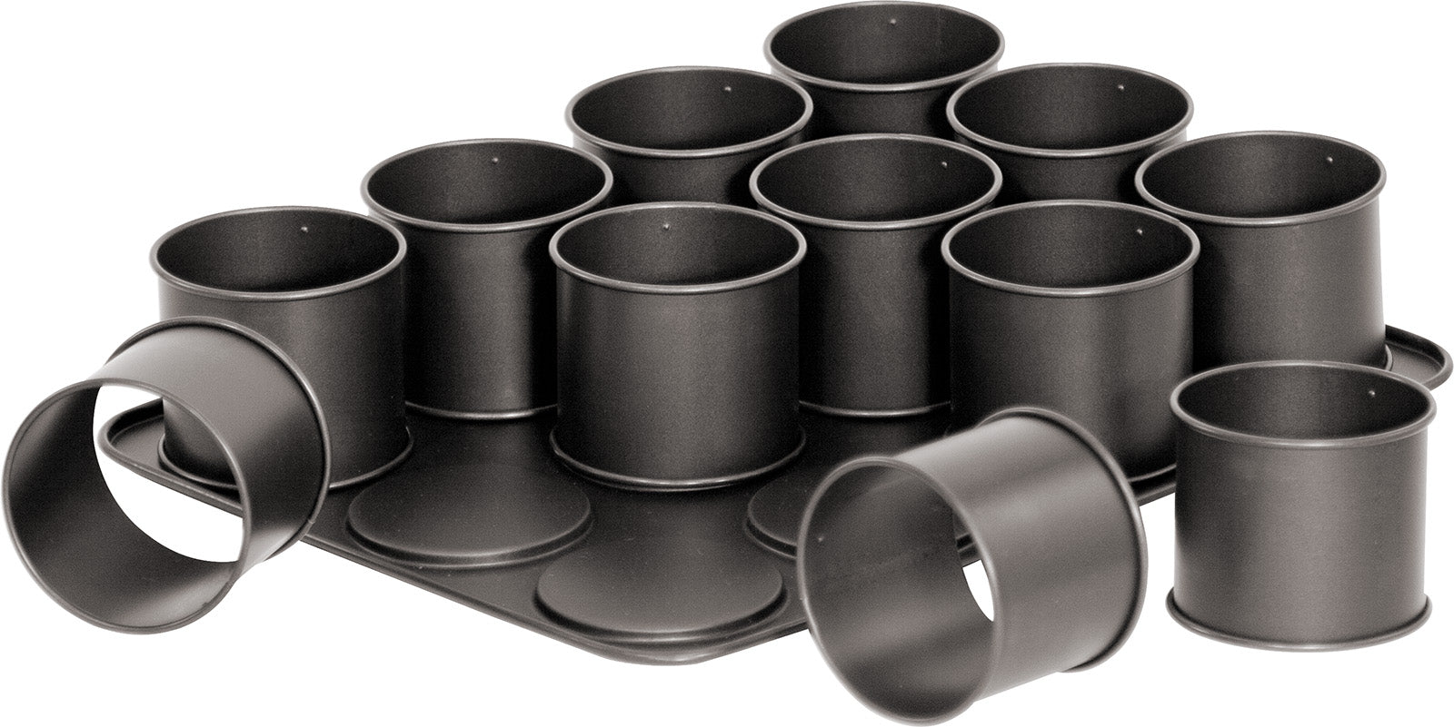 Zenker Ring Mold Pan for Mini Desserts, Nonstick Online Sale