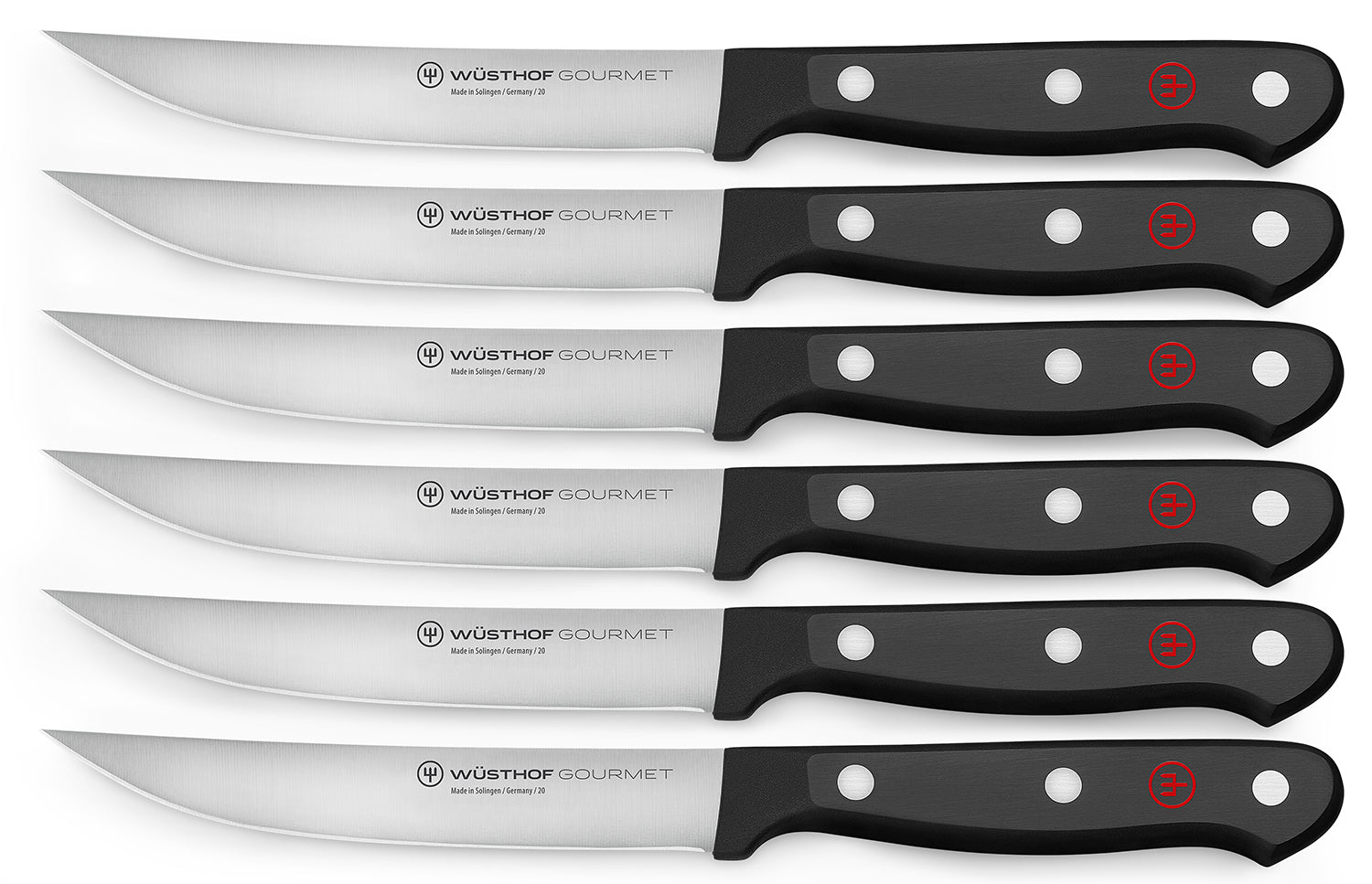 Wusthof Gourmet Six Piece Steak Knife Set Fashion