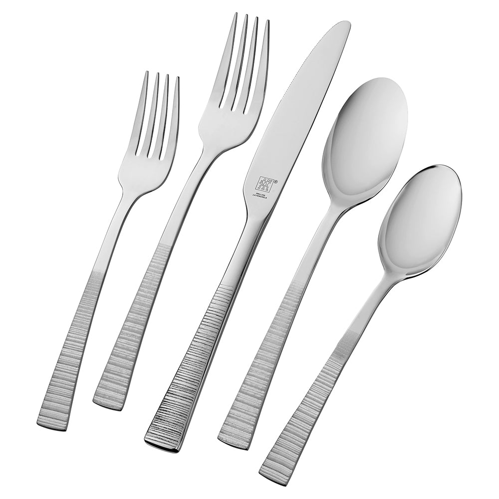Zwilling J.A. Henckels Kingwood 42-pc 18/10 Stainless Steel Flatware Set Hot on Sale