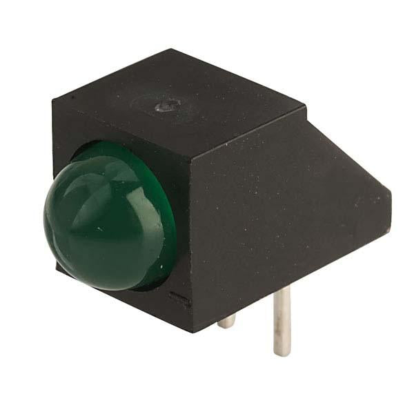 Diffused Lens LEDs – PC Mount – Green Hot on Sale