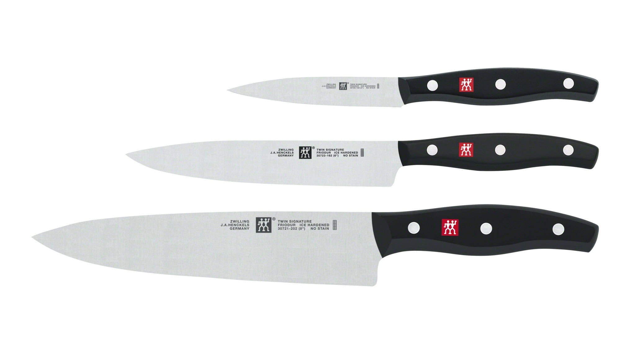 Zwilling J.A. Henckels Twin Signature 3-Pc Starter Knife Set Online now