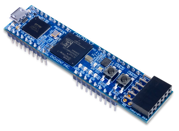 DIGILENT Cmod S7: Breadboardable Spartan-7 FPGA Module Online now