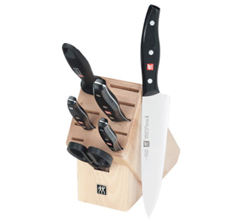 Zwilling J.A. Henckels Twin Signature 7-Pc Knife Block Set Discount