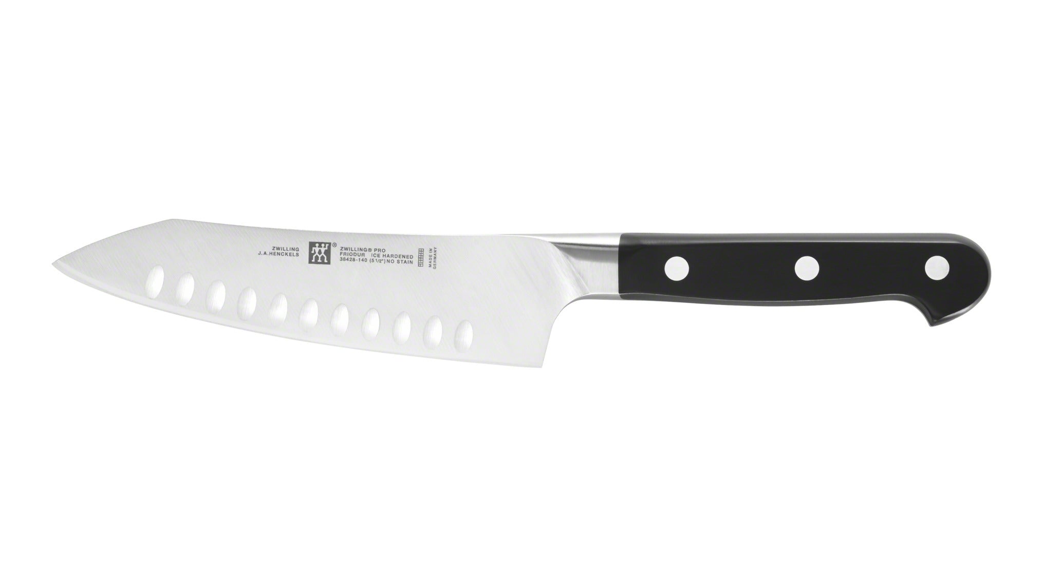 Zwilling J.A. Henckels Zwilling Pro 5.5″ Hollow Edge Rocking Santoku Knife on Sale