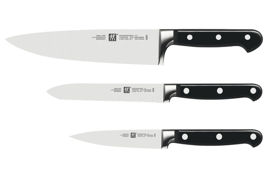Zwilling J.A. Henckels Professional S 3-Pc Starter Knife Set Online Sale