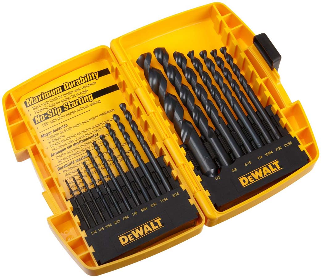 DeWalt  Black Oxide Drill Bit 17 Piece Set Online Hot Sale