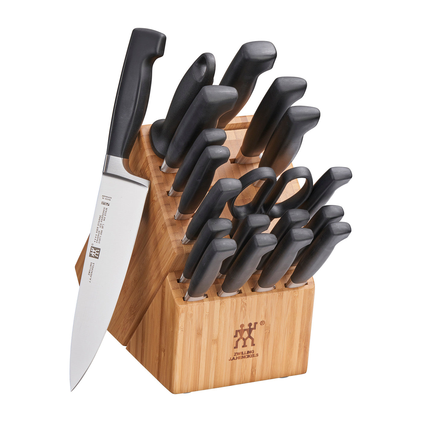 Zwilling J.A. Henckels Four Star 20-pc Knife Block Set Online Sale