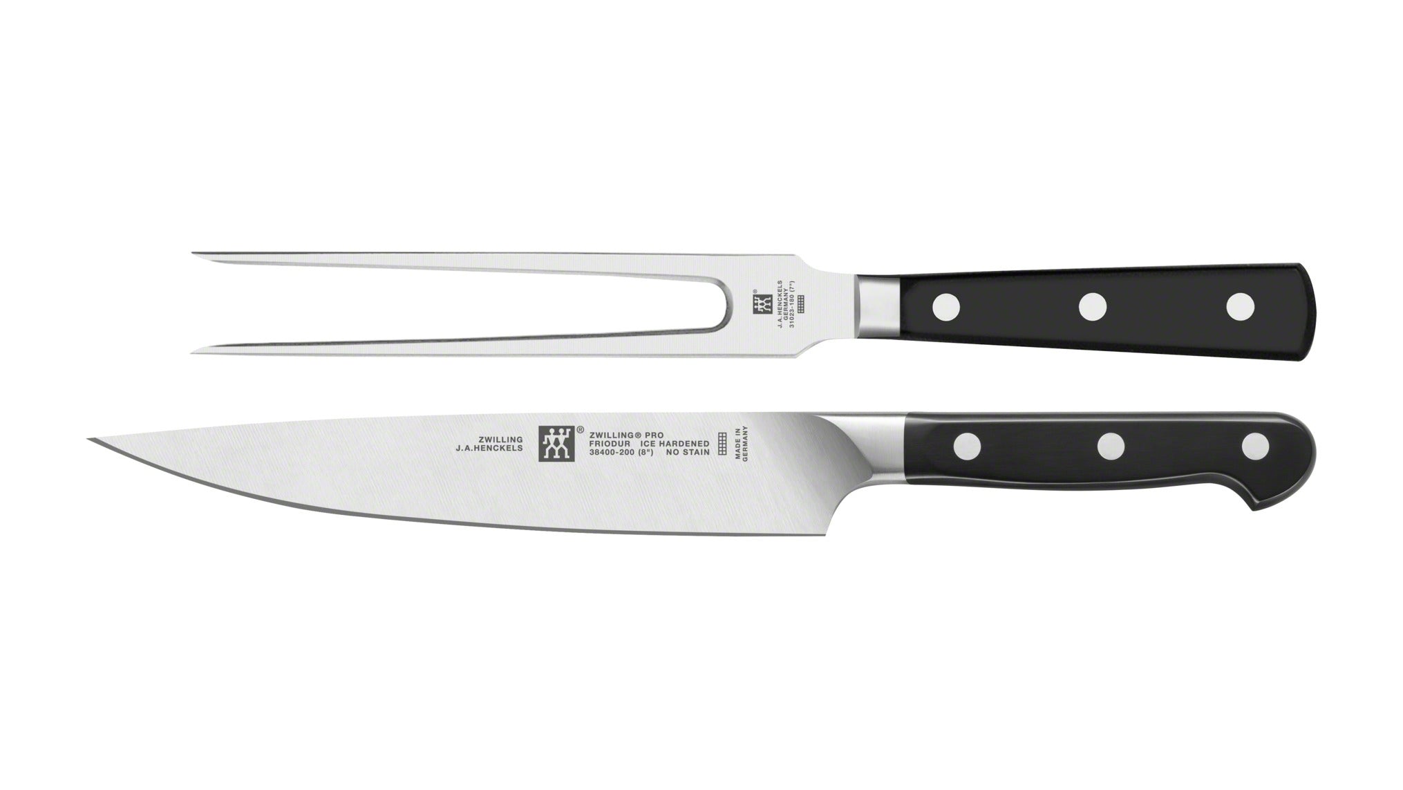 Zwilling J.A. Henckels Zwilling Pro 2-Pc Carving Knife & Fork Set Supply