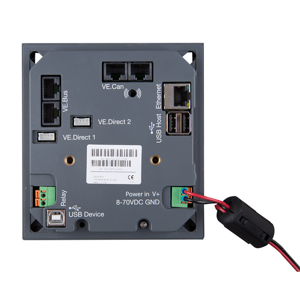 Victron Color Control GX Monitor – Button Control [BPP010300100R] Supply