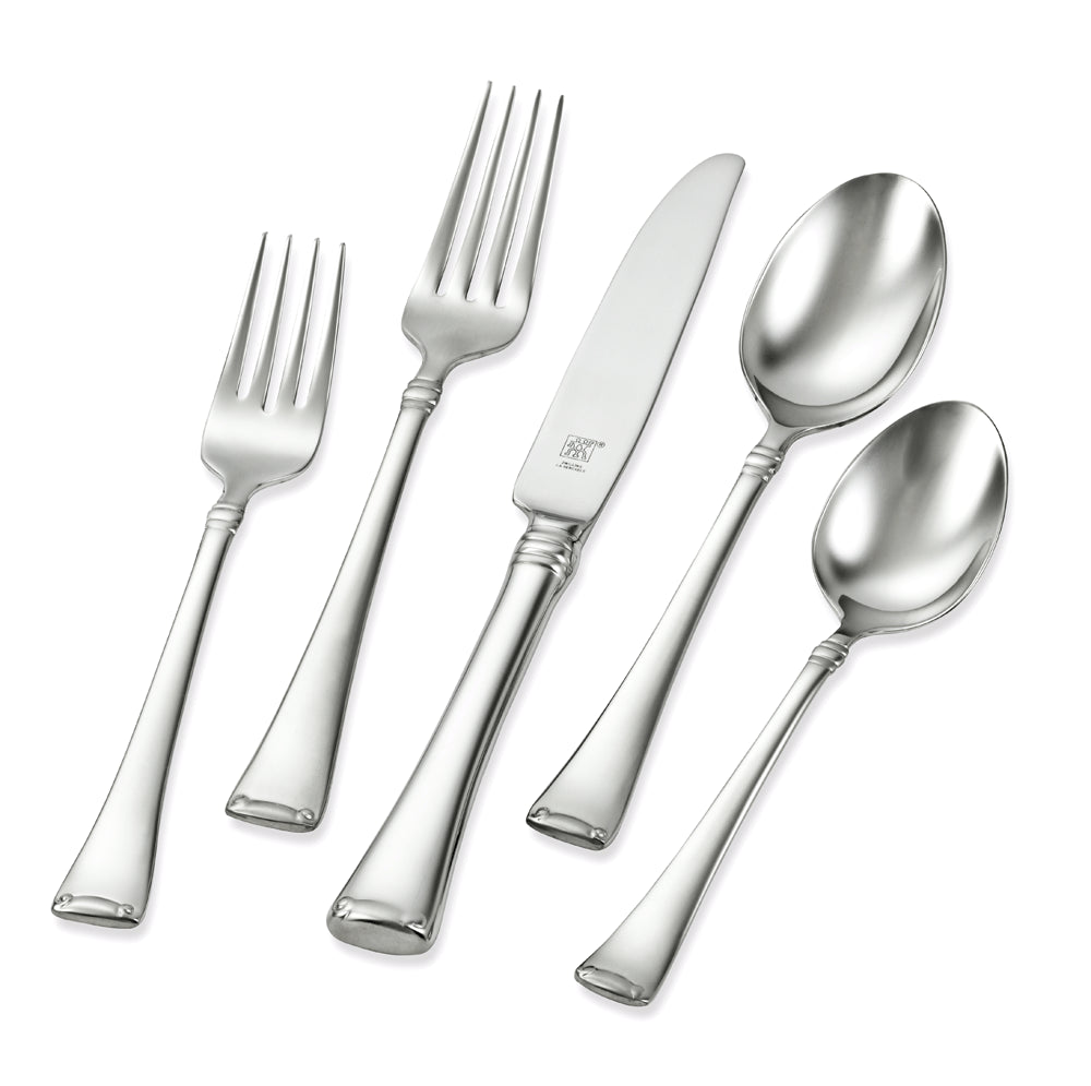Zwilling J.A. Henckels Angelico 45-pc 18/10 Stainless Steel Flatware Set Fashion