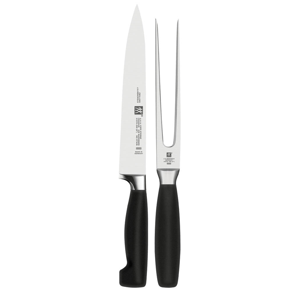 Zwilling J.A. Henckels Four Star 2-Pc Carving Knife & Fork Set Online