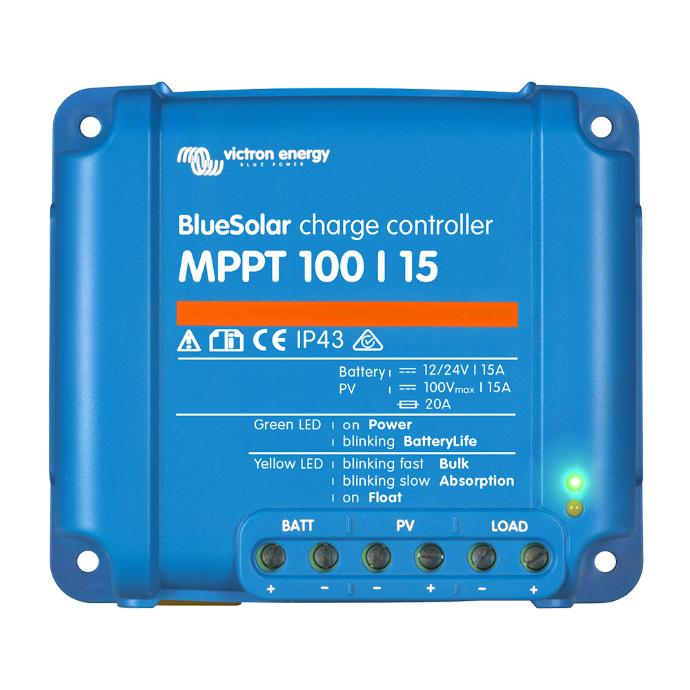 Victron BlueSolar MPPT Charge Controller – 100V – 15AMP – UL Approved [SCC010015200R] Hot on Sale