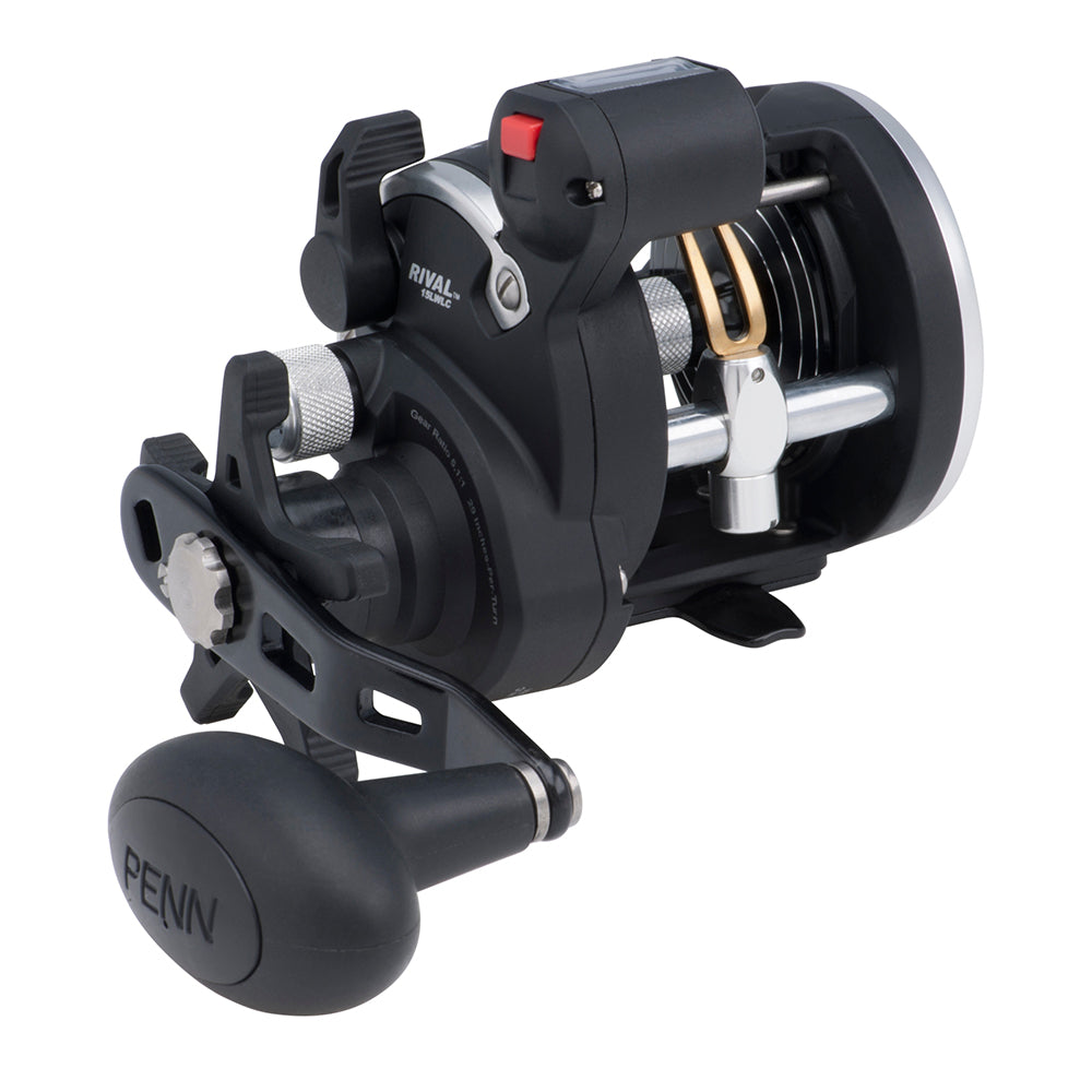 PENN RIV15LWLC Rival 15 Level Wind Reel w/Line Counter [1403993] Hot on Sale
