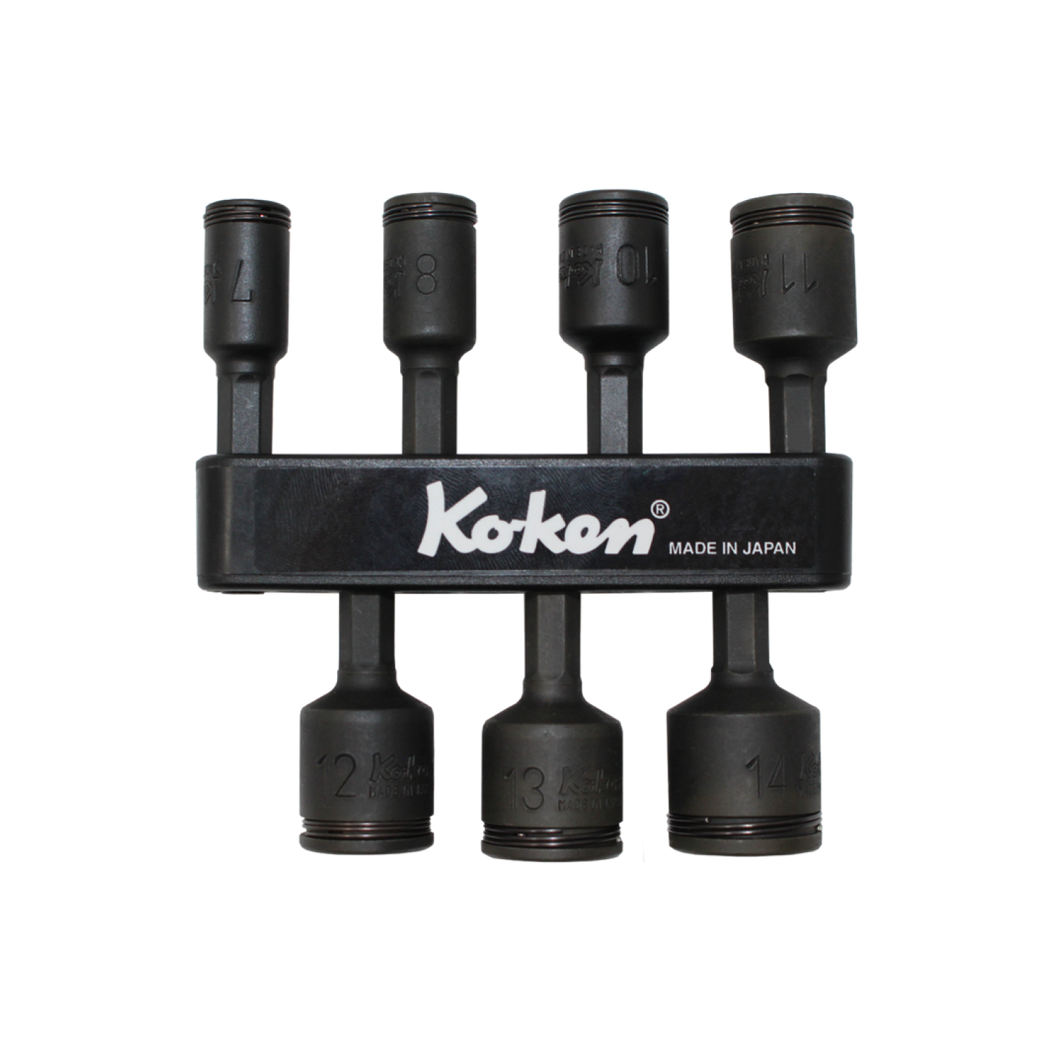 Ko-Ken Tools 113.50(2B)/7 Hex Dr. 7 Impact 6-Point Metric Nut Grip Setter, 1/4″, 7 – 14 mm Supply