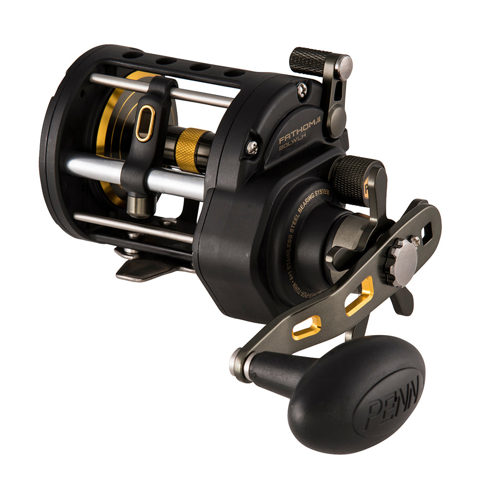 PENN FTHII20LWLH Fathom II Level Wind 20 Left Hand Reel [1481308] on Sale